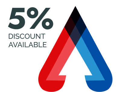 5% Discount available